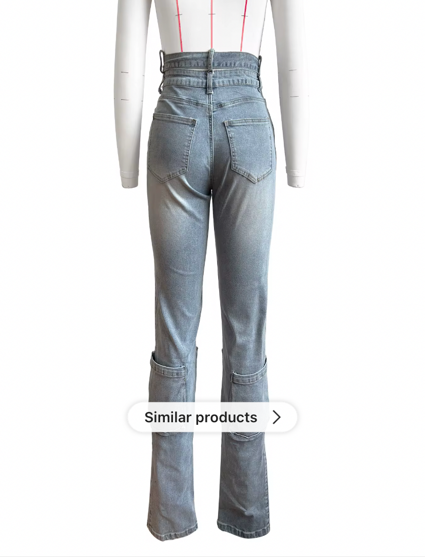 Stay Strapped’ Jeans